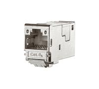 Modulo RJ45 BTR NETCOM Cat.6A Keystone 8(8) Argento 130910-I