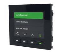 Modulo rubrica digitale con display Comelit per pulsantiere Ultra IP65 Nero UT9260M