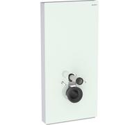 Modulo sanitario Geberit Monolith per WC a parete, 101 cm, attacco acqua late...