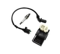 Modulo scatola CDI accensione Dispositivo avviamento CDI per moto accenditore ad alta tensione scatola CDI a 6 pin bobina di accensione per scintilla per ciclomotore GY6 50-150CC.