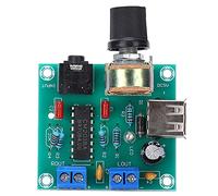 Modulo scheda amplificatore PM2038 Amplificatore di potenza audio 3,5 W alimentato tramite USB con protezione surriscaldamento per progetti audio fai te in materiale plastico