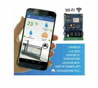 MODULO SCHEDA CENTRALE DOMOTICA WIFI WI-FI PER CONTROLLO TAPPARELLE TAPPARELLA