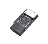 Modulo Scheda di Espansione USB 2.0 9PIN Femmina A TYPE-e Adattatore A-KEY Scheda di Espansione da 20 A 9 Pin da 9PIN A A-KEY Modulo B