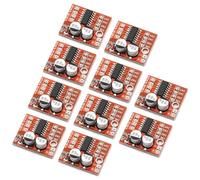 Modulo scheda di propulsione motore CC a 2 vie, mini L298N, 1,5 A, avanti e indietro, controllo della velocità PWM, doppio ponte H, motore passo-passo mini L298N (10)