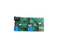 Modulo Scheda Regolatore di Carica Solare MPPT da 2,5 A con Uscita USB da 5 V/2,1 A, per Batterie Singole/Parallele da 3,7 V-4,2 V
