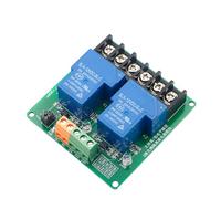 Modulo scheda relè 2 canali 12V 30A con isolamento ottocoppiante Trigger alto basso