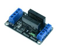 Modulo Scheda Relè A Stato Solido SSR 2 Canali 5V Raspberry Pi Arduino PIC