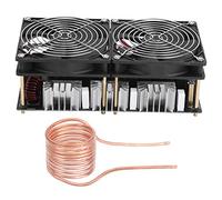 Modulo scheda riscaldamento a induzione 2500 W con ventola di raffreddamento ad anello in rame per la fusione di materiale PCB in alluminio rame argento oro