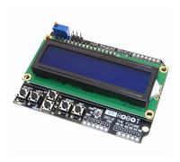 Modulo schermatura tastiera LCD 1602 16x2 display 5 pulsanti per Arduino UNO ...
