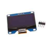 Modulo Schermo Blu 4PIN da 1,54 Pollici Modulo Display OLED Drive SSD1309 Compatibile per Interfaccia SSD1306 I2C 128X64