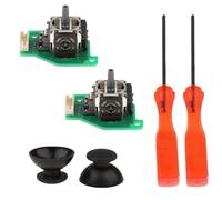 Modulo sensore analogico 3D sinistro + destro PCB con cacciaviti e stick analogici for controller Nintendo Wii-U GamePad