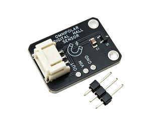 Modulo Sensore di Hall Digitale DRV5032 Sensore Digitale Ad Effetto Hall Magnetico 1,6 ΜA Bassa Corrente 30 KHz Scheda PCB A Drain Aperto