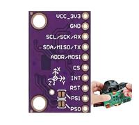 Modulo sensore di movimento compatto, ad alta precisione Ahrs Sensor Tracking Detector, Wear-Resistant 9-Axis Accelerometer for Ar Applications, 3.3v, Viola