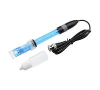 Modulo sensore di rilevamento del valore del pH liquido + sonda BNC progettato per applicazioni Arduino in laboratori e ambienti acquatici (BNC Electrode PH Probe 2#)
