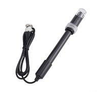 Modulo sensore di rilevamento valore PH con sonda elettrodo BNC per Arduino, misurazione del pH dei liquidi nella qualità dell'acqua, idroponica, acquari (nero)