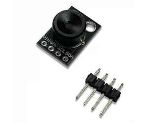 Modulo sensore di temperatura a infrarossi, matrice termocamera per Arduino, scheda di sviluppo termometro senza contatto, unità di rilevamento del calore industriale I2C, (MLX90640ESF-BAA)