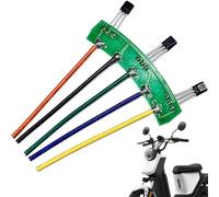 Modulo sensore Hall magnetico - Sensore controller motore bici elettrica/scooter, cavo circuito PCB piastra Hall, componente di rilevamento compatto | Per la regolazione della velocità, il feedback de