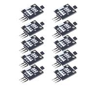 Modulo sensore Hall, modulo sensore magnetico KY-003 da 10 pezzi per conteggio della velocità/auto intelligente/rilevamento della posizione