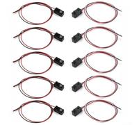 Modulo sensore IR, 5 interruttori fotoelettrici a fascio di rottura da 3 mm e 5 mm, sensore a infrarossi per rilevamento di sicurezza e automazione relè Arduino (3 mm-25 cm)