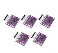 Modulo sensore multicanale INA3221 per il monitoraggio della tensione di corrente e bus con ampia gamma di tensione operativa e impostazioni di misurazione personalizzabili (scheda viola)