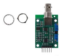 Modulo sensore PH con sonda connettore BNC, gamma 0-14, per test dell'acqua Arduino, veloce, per risposta ≤ 5 s, stabilità di temperatura da 0 a 80 °C, design compatto, per laboratorio e industriale