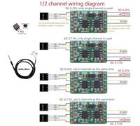 Modulo Sensori Di Temperatura Modbus RS485 A Doppio Canale 2CH Per Termostatico