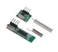 Modulo senza fili del ricevitore e del trasmettitore della supereterodina rf 433MHz con alta sensibilità -108dBm per il telecomando e i progetti IoT