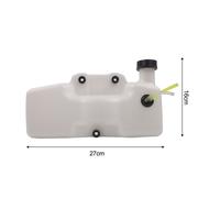 Modulo Serbatoio Carburante per 1E48F 63CC Spazzaneve Motozappa Coclea per TERRA