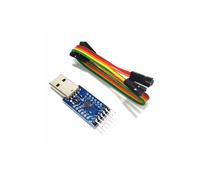 Modulo Seriale da USB A TTL CP2104, Downloader UART STC, Scheda Convertitore da USB A UART con Spazzola per Comunicazione TTL