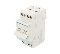 Modulo SFB225: Interruttore a leva Polo: 2 230VAC 25A IP20 per guida DIN HAGER