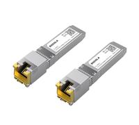 Modulo SFP+ 10GBase-T RJ45 SFP+, SFP a RJ45, ricetrasmettitore in rame SFP 10G, compatibile con Ubiquiti UniFi, TP-Link, Mikrotik e altri switch aperti, Hot Pluggable, Plug and Play, fino a 30 m
