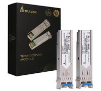 Modulo SFP Extralink SFP 1.25G 2-Pack, 1.25Gbps, LC/UPC, 1310nm, 20km, Modalità Singola, DOM (Dedicato a HP/Aruba)
