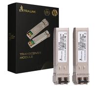 Modulo SFP28 Extralink SFP28 25G Pacchetto da 2, 25Gbps, LC/UPC Duplex, 850nm, 100m, Modalità Multipla, DOM