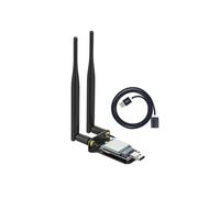 Modulo SIMCom 4G LTE Cat-4 SIM7600G-H-M.2 con Antenna + Scheda di Espansione USB + Piastra di Montaggio con Connettore GNSS M.2