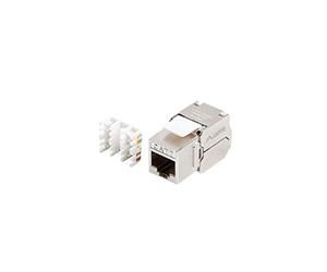 MÓDULO SIN HERRAMIENTAS KEYSTONE LANBERG RJ45 180 GRADOS. FTP CAT.7