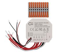 Modulo Smart Switch Controller di temporizzazione telecomando WiFi a 4 canali Automazione domotica wireless 2,4 GHz per illuminazione interna Ventilatori Elettrodomestici Design