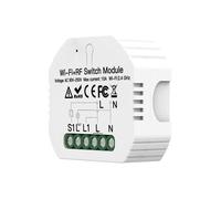 Modulo Smart Switch Wi-Fi Rf 10a Interruttore Luci Domotica Memoria Blackout