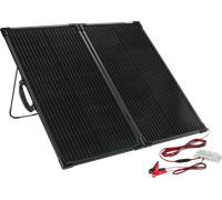 OSRAM BATTERYcharge SOLAR 100W, pannello solare portatile per alimentazione off-grid, mantenitore di carica, pannello solare pieghevole con supporto integrato, protezione da sovraccarico
