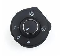 Modulo Specchio Compatibile con POLO 6R 2011 2012 2013 2014 2015 2016 Manopola di regolazione del controllo dell'interruttore dello specchietto retrovisore laterale 6RD959565D