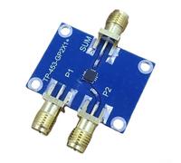 Modulo splitter combinatore RF da 2,4 GHz a 8 GHz GP2X1+ con bassa perdita di inserzione 3,80 dB e alto isolamento 36,66 dB, design PCB compatto per VSWR stabile, blu