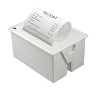 Modulo stampante termica incorporata da 58 mm Supporto ESC/POS Comando con USB/RS232/TTL per POS Ricevute Ticket Stampa di codici a barre, 60mm/s di altezza, 50KM TPH Life, Compatibile con Linux