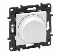 Modulo step Niloe, dimmer rotativo bianco a 2 fili, 5-300 W, codice 863152