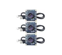 Modulo Telecamera 100 Gradi 1MP OV9732 1280x720 Driver USB Gratuito Messa A Fuoco Manuale con Cavo USB da 60 cm per WinXP/7/8/10 3 Set