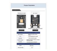 Modulo telecamera Wi-Fi ESP32-S3 Modulo AI Vision Supporta trasmissione video Wi-Fi Kit dual-mode per riconoscimento facciale e colore