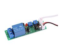 Modulo Temporizzatore Ciclico Regolabile DC 5V 12V 24V, Relè On/Off Timer di Ritardo (DC24V, 0-30min)
