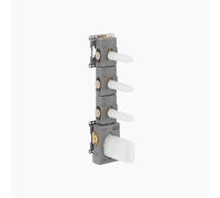 Modulo termostato Dornbracht xTool UP con 3 valvole 3/4", kit premontaggio,