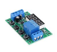 Modulo Timer Ciclico Digitale 12V Display LED Regolabile per Automazione Industriale e Controllo
