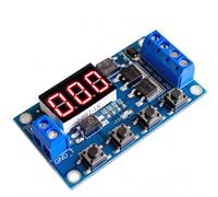 Modulo Timer Temporizzatore MOS 12V 24V 5V-36V 15A 400W Relè Ciclico Display