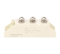 Modulo tiristore bidirezionale 1600V 106A Durevole ABS bianco Modulo raddrizzatore a ponte a semiconduttore portatile per la ricarica della batteria