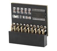 Modulo TPM 1.2 Modulo di Sicurezza con Crittografia a 20 Pin Processore a 20 Pin Modulo TPM 1.2 e Stabile per PC, in Teoria, può Essere Utilizzato purché la Scheda Madre con